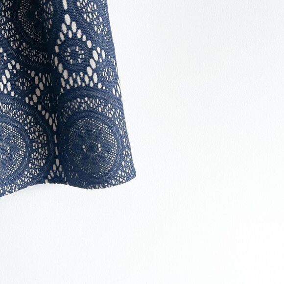 Tacera Women Mini Skirt Pleated Abstract Pattern Multicolor Small - Picture 3 of 10